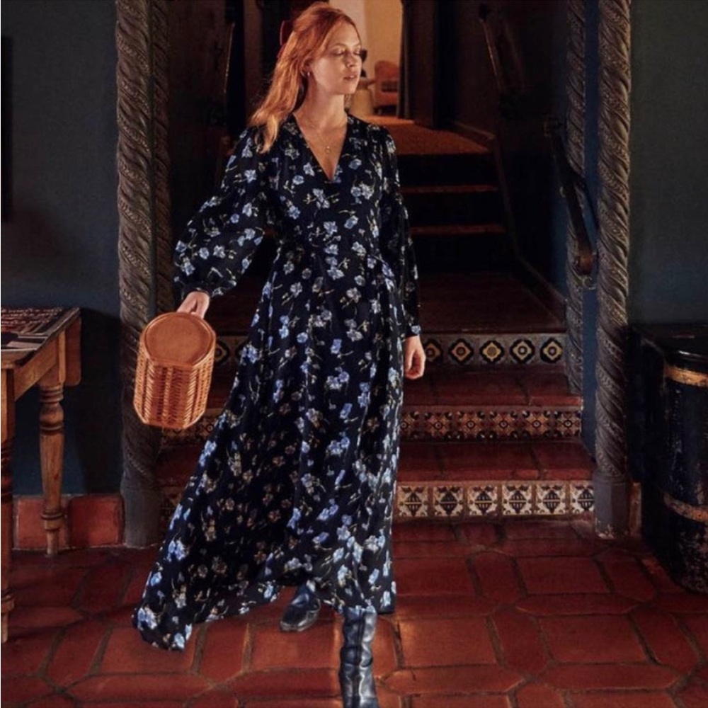 NWOT Christy Dawn The Bergen Dress Petites Maxi Dress Size SP